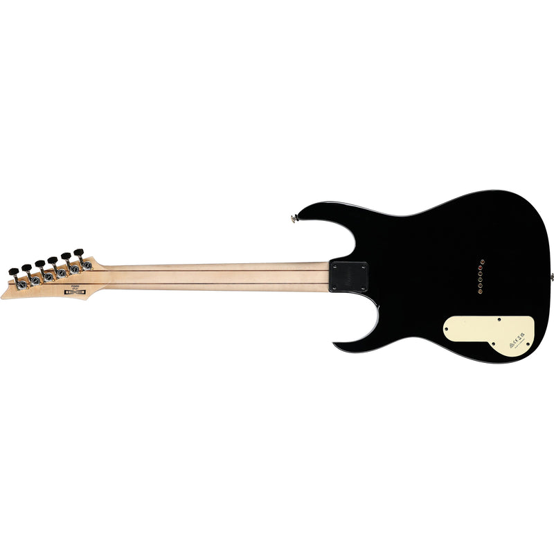 Ibanez PGM50 Premium Paul Gilbert Signature HSH Guitar w/ Dimarzio Pickups and Gig Bag - Black