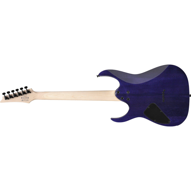 Ibanez RG421QMCBB RG Standard Guitar - Cerulean Blue Burst