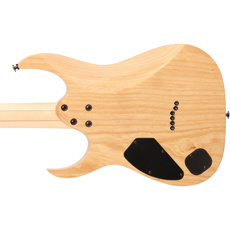 Ibanez RG652AHMFX RG Prestige Series Guitar w/ Dimarzio Pickups and Hardshell Case - Nebula Green Burst