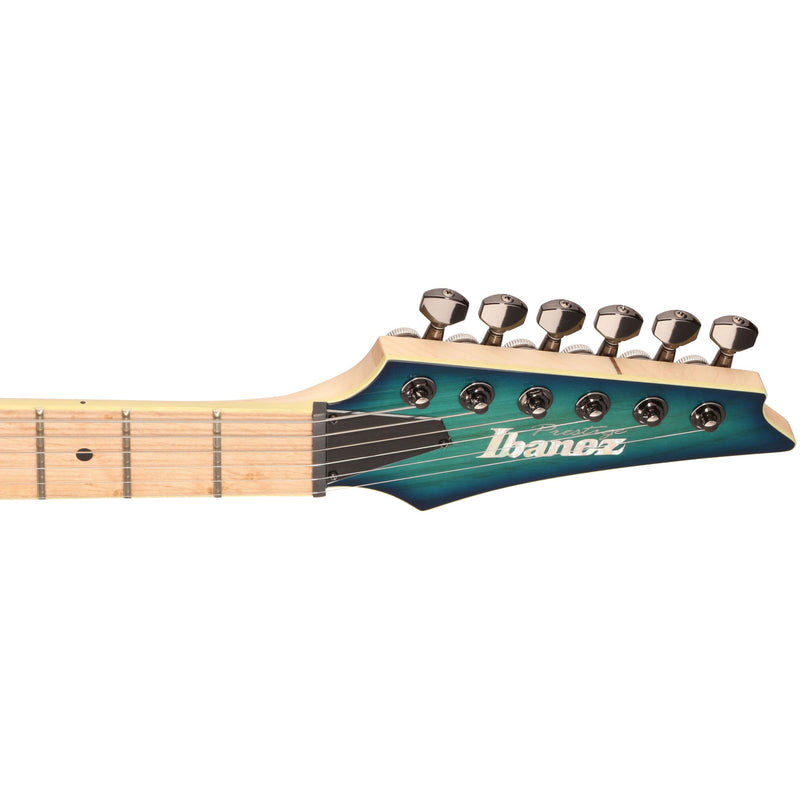Ibanez RG652AHMFX RG Prestige Series Guitar w/ Dimarzio Pickups and Hardshell Case - Nebula Green Burst