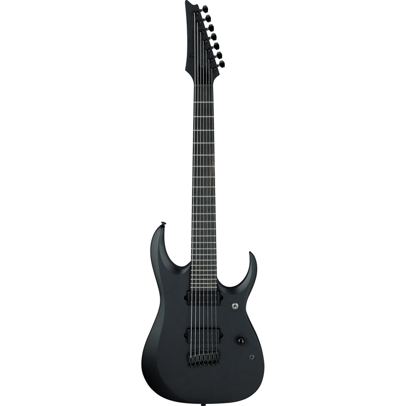 Ibanez RGDRB71BKF RGD Iron Label 7-String Electric Guitar - Black
