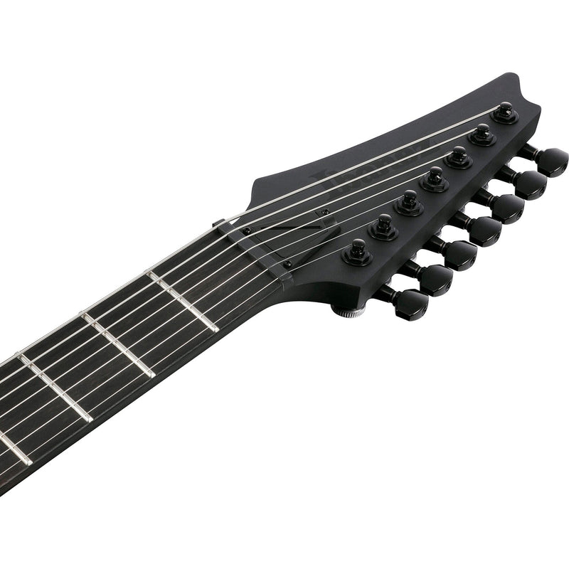 Ibanez RGDRB71BKF RGD Iron Label 7-String Electric Guitar - Black