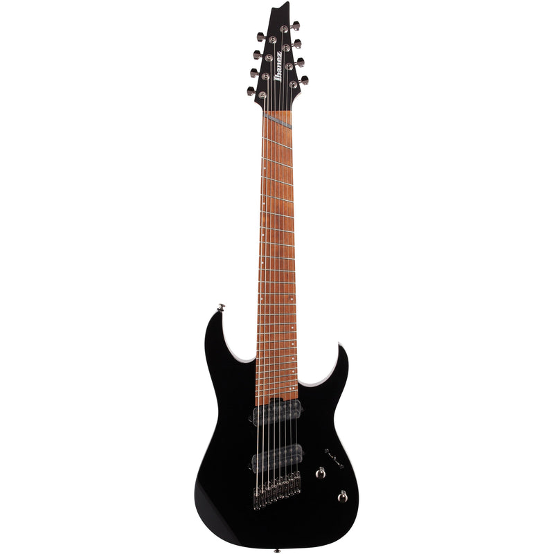 Ibanez RGMS8BK RG Multi Scale 8-string Guitar - Black
