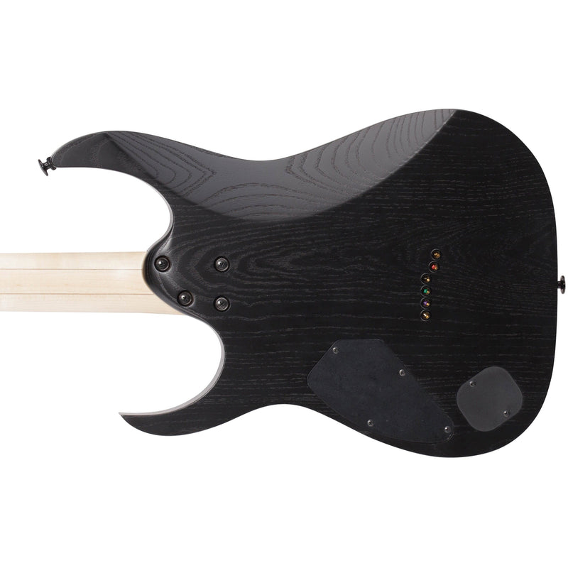 Ibanez RGR652AHBF RG Prestige Series Guitar w/ Dimarzio Pickups & Hardshell Case - Weathered Black