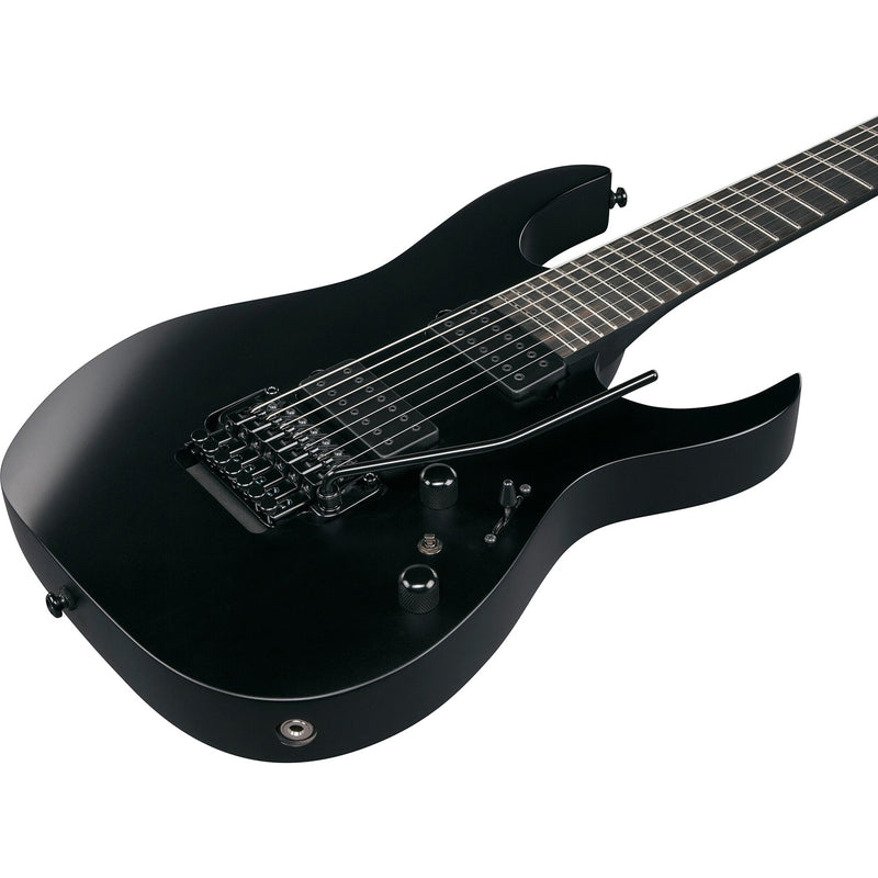 Ibanez RGRB720 RG Iron Label 7-String Guitar w/ Dimarzio Pickups - Black