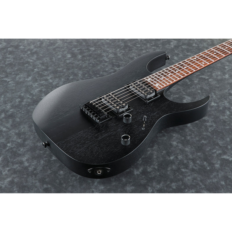 Ibanez RGRT421WK RG Standard Guitar - Weathered Black