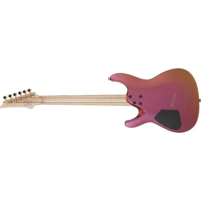 Ibanez SML721RGC S Axe Design Lab Multi-scale Guitar - Rose Gold Chameleon