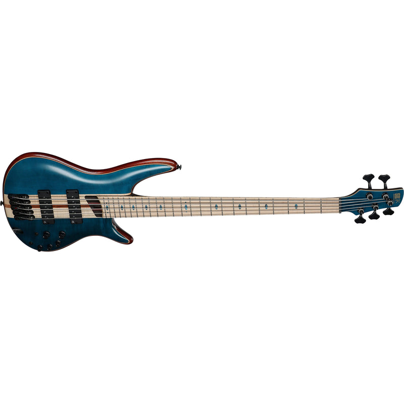 Ibanez SR1425BCGL SR Premium 5-String Bass w/Bag - Caribbean Green Low Gloss