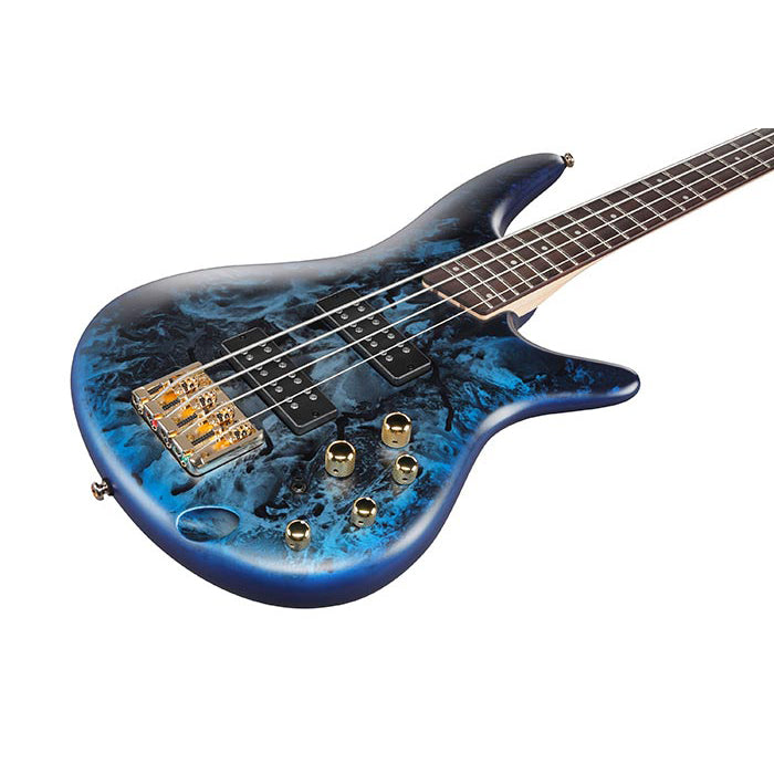 Ibanez SR300EDXCZM SR Standard 4-String Bass - Cosmic Blue Frozen Matte