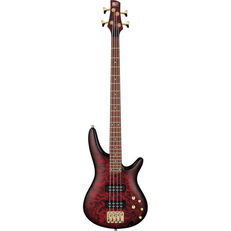 Ibanez SR300EDXWZMSR Standard 4-String Bass - Wine Red Frozen Matte