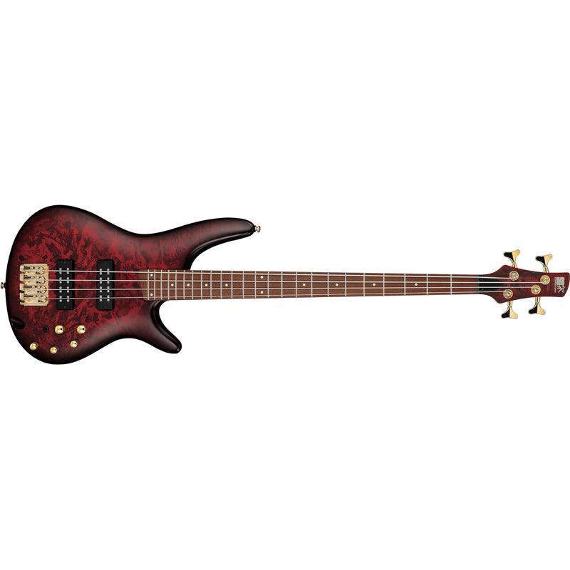 Ibanez SR300EDXWZMSR Standard 4-String Bass - Wine Red Frozen Matte