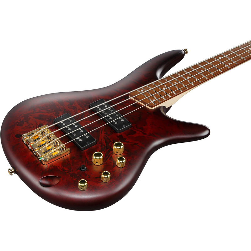 Ibanez SR300EDXWZMSR Standard 4-String Bass - Wine Red Frozen Matte