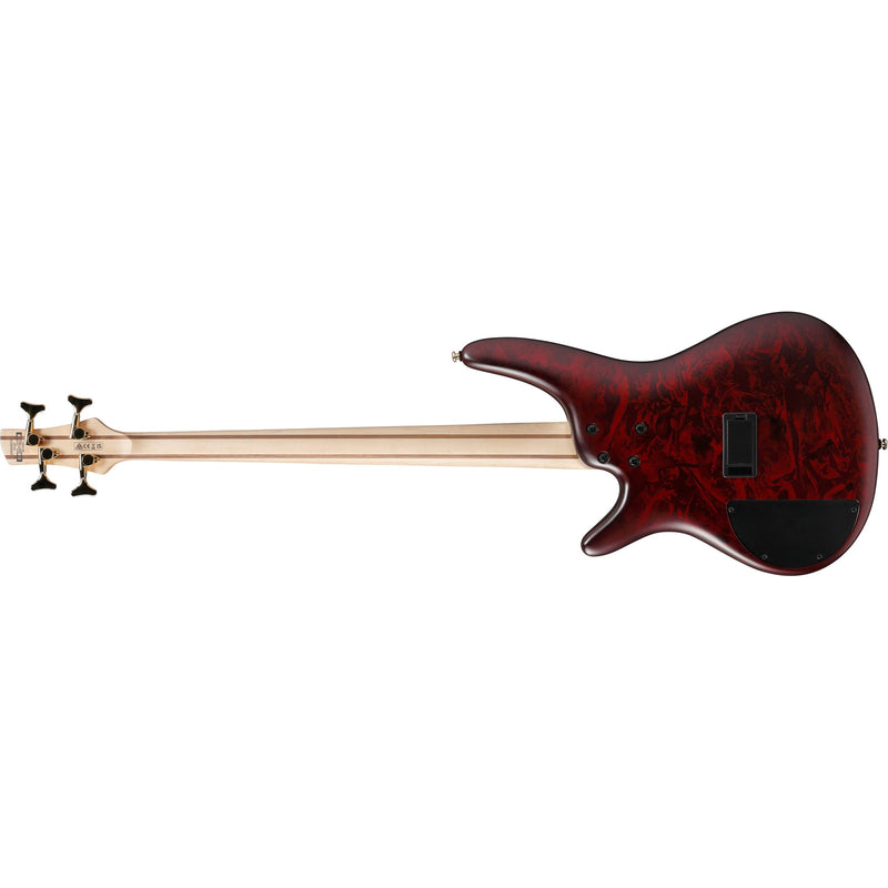 Ibanez SR300EDXWZMSR Standard 4-String Bass - Wine Red Frozen Matte