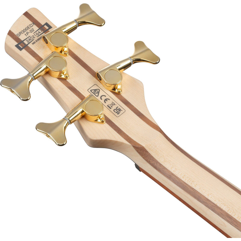 Ibanez SR300EDXWZMSR Standard 4-String Bass - Wine Red Frozen Matte