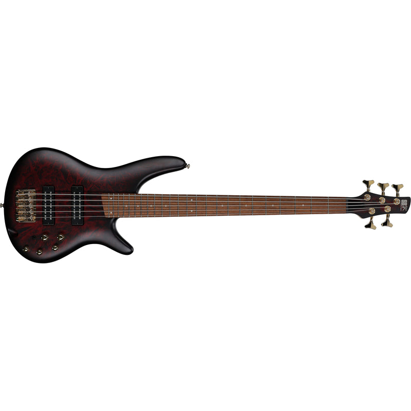 Ibanez SR305EDX SR Standard 5-String Bass - Wine Red Frozen Matte