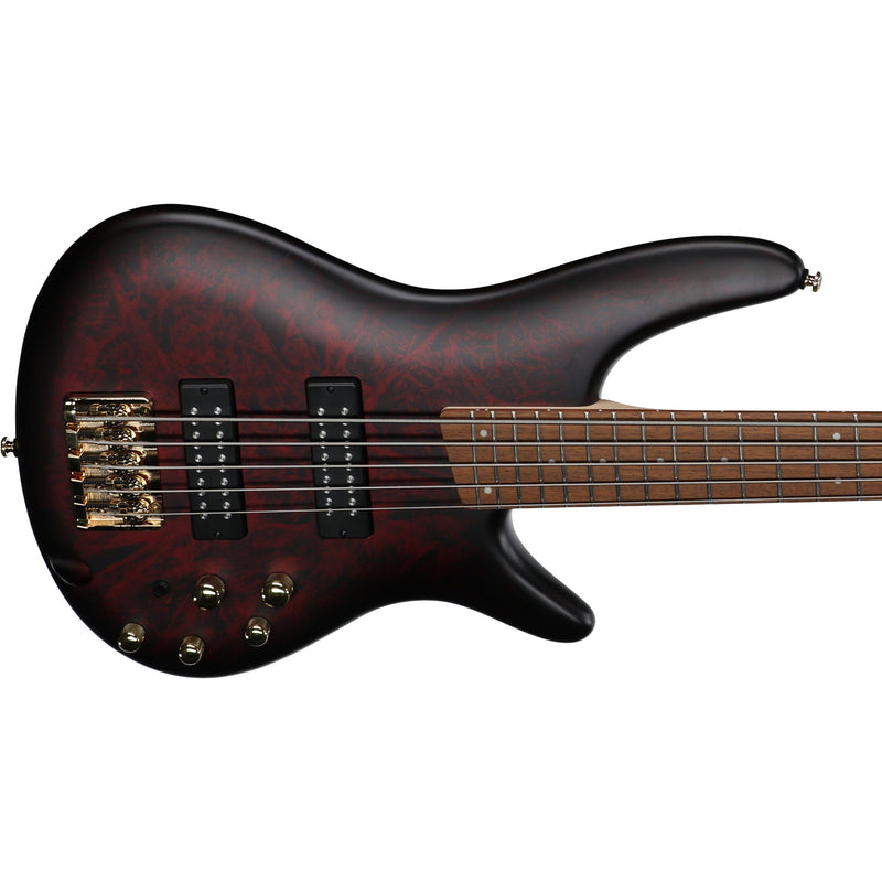 Ibanez SR305EDX SR Standard 5-String Bass - Wine Red Frozen Matte
