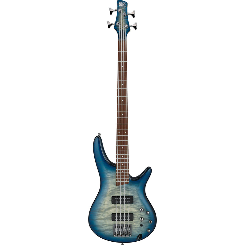 Ibanez SR400EQMSCB SR Standard Bass - Stained Cosmic Blue Starburst