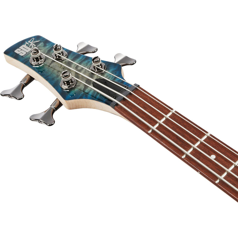 Ibanez SR400EQMSCB SR Standard Bass - Stained Cosmic Blue Starburst