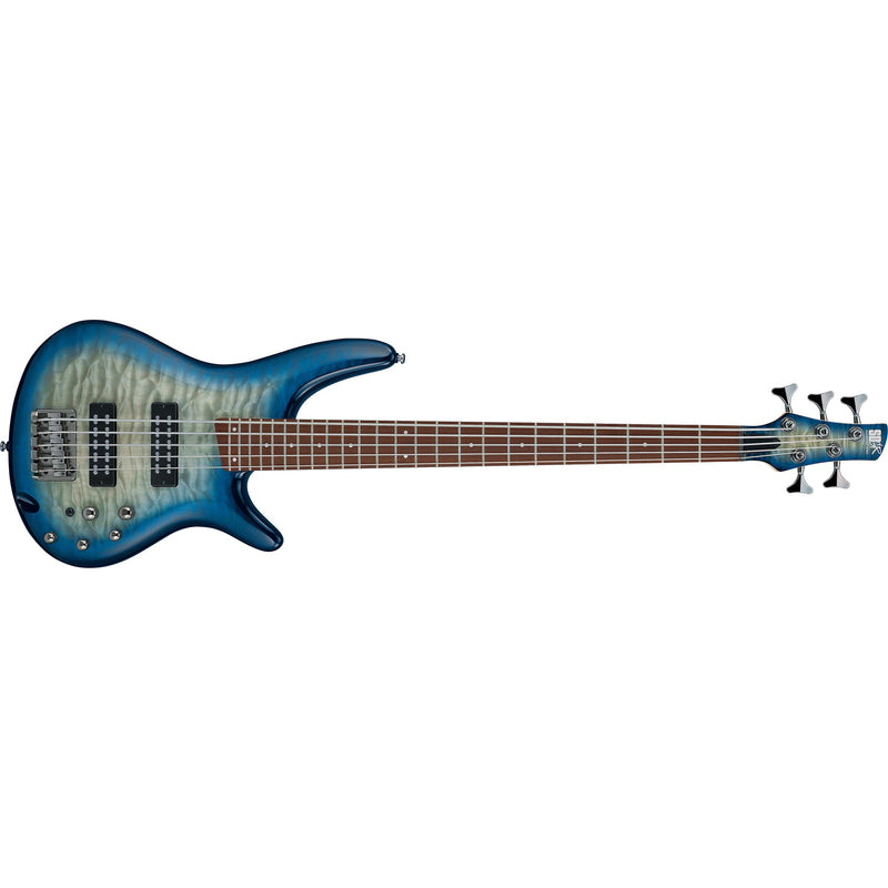 Ibanez SR405EQMSCB SR Standard 5-string Bass - Stained Cosmic Blue Starburst