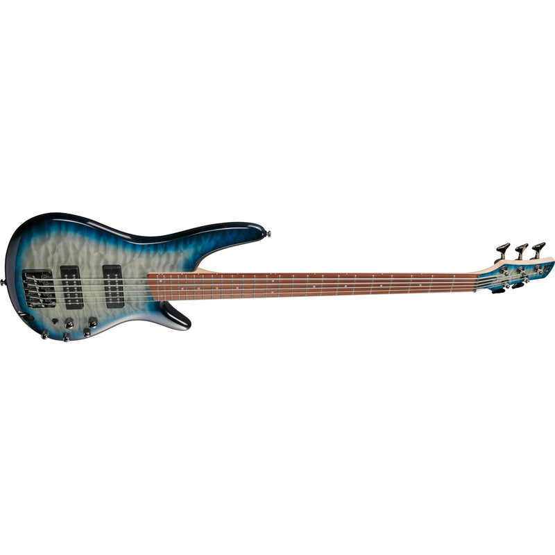 Ibanez SR405EQMSCB SR Standard 5-string Bass - Stained Cosmic Blue Starburst
