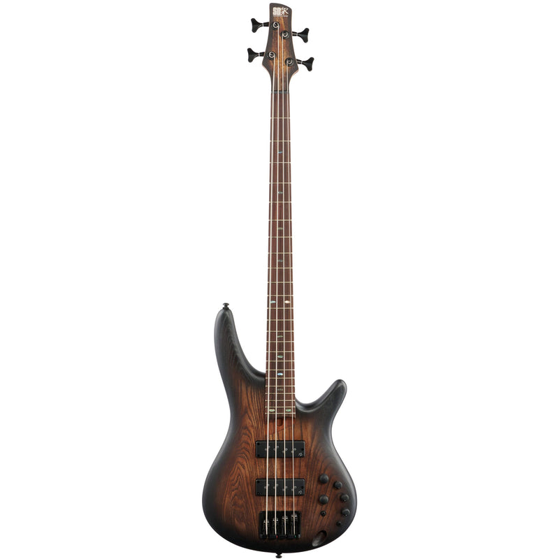 Ibanez SR600E Standard 4-String Bass w/ Nordstrand Pickups - Antique Brown Stained Burst