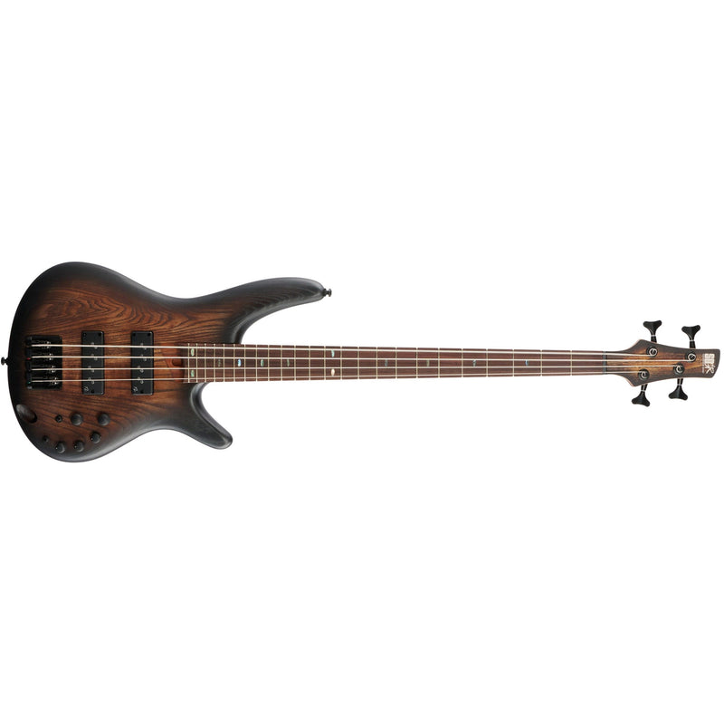 Ibanez SR600E Standard 4-String Bass w/ Nordstrand Pickups - Antique Brown Stained Burst