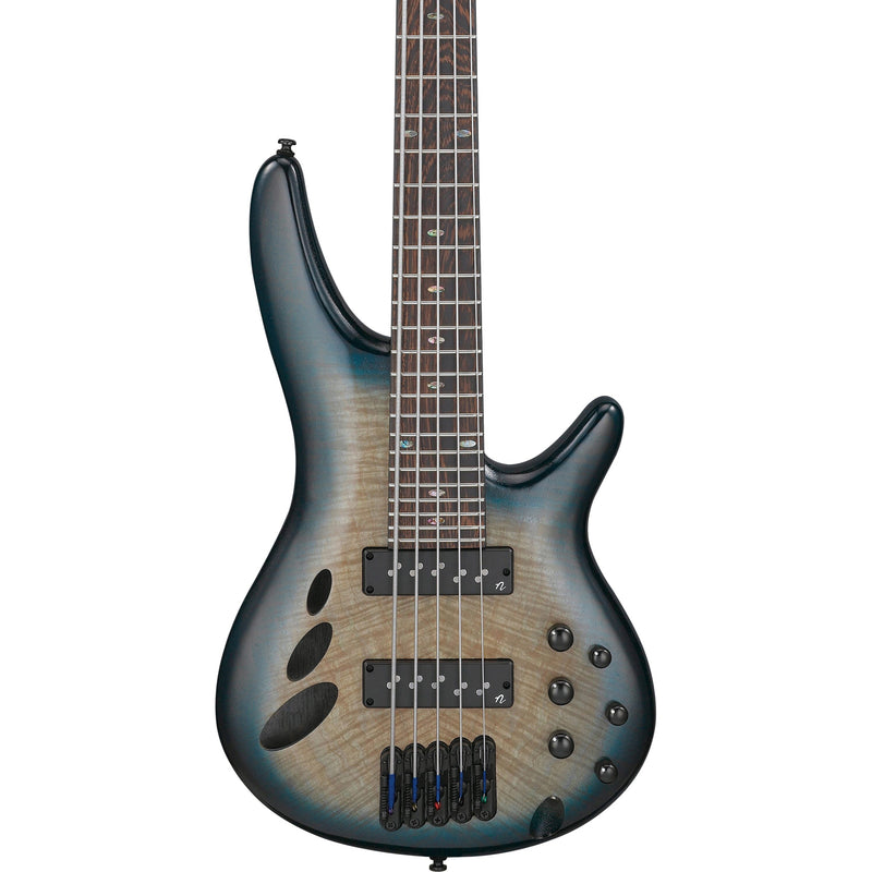 Ibanez SRD905 Bass Workshop SRD905 5-String Bass w/ Nordstrand Pickups - Cosmic Blue Starburst Low Gloss