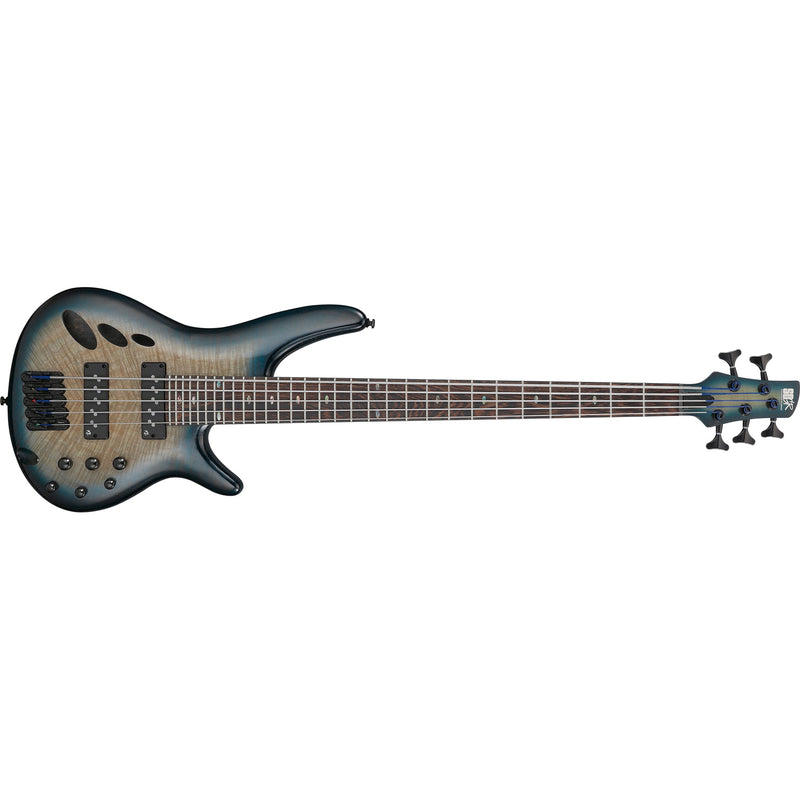 Ibanez SRD905 Bass Workshop SRD905 5-String Bass w/ Nordstrand Pickups - Cosmic Blue Starburst Low Gloss