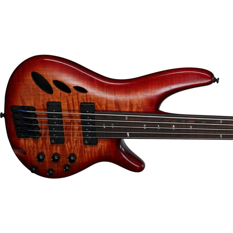 Ibanez SRD905FBTL SR Bass Workshop 5-String Bass - Fretless - Brown Topaz Burst Low Gloss