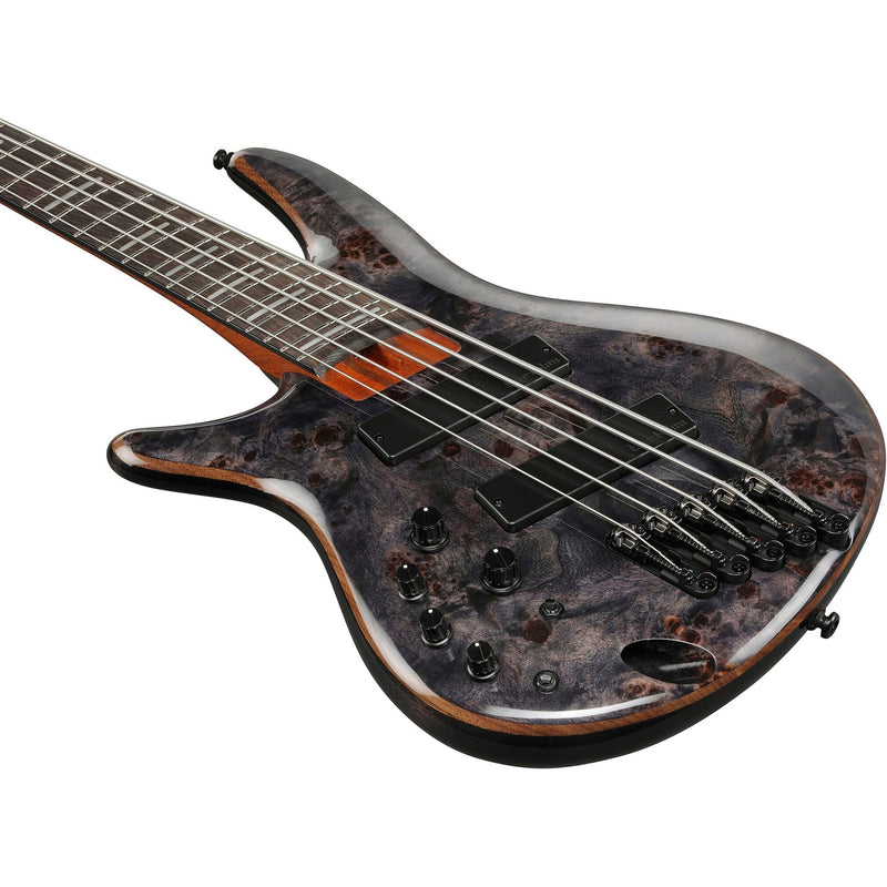 Ibanez SRMS805DTW SR Bass Workshop Left-Handed 5-string Bass - Multiscale - Deep Twilight
