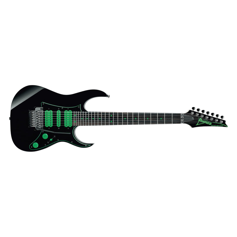 Ibanez UV70P Steve Vai Signature Premium 7-string Guitar w/ Dimarzio Pickups and a Gig Bag - Black