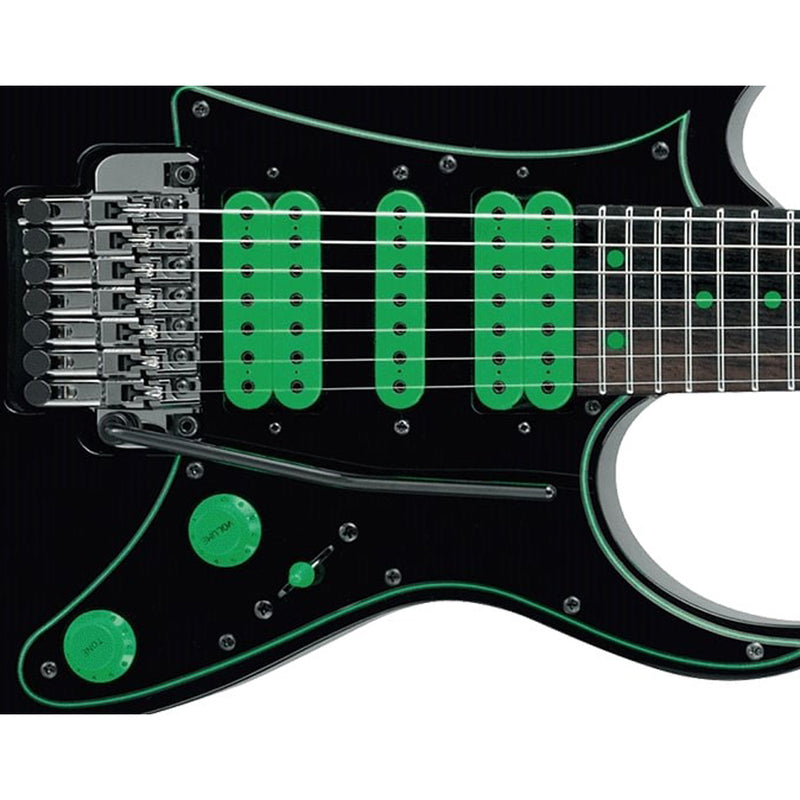 Ibanez UV70P Steve Vai Signature Premium 7-string Guitar w/ Dimarzio Pickups and a Gig Bag - Black