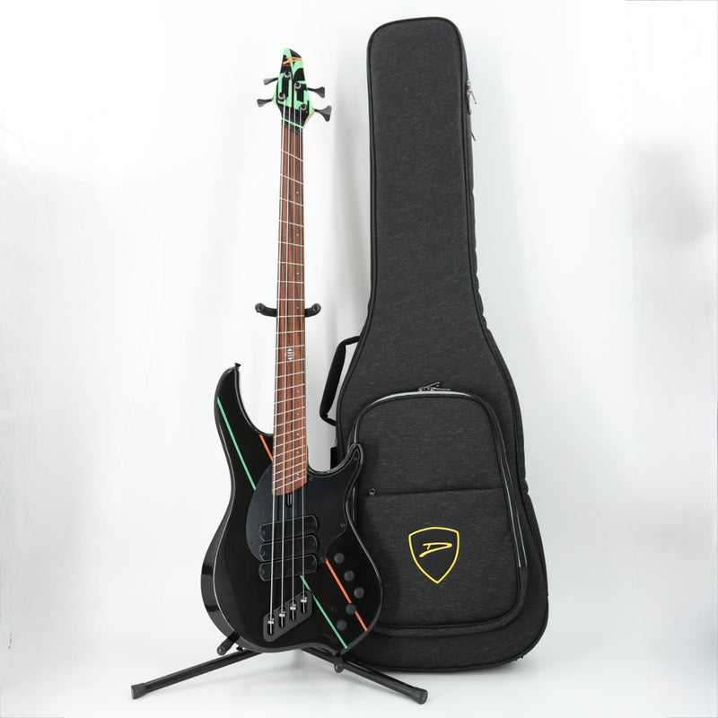 Dingwall Guitars John Taylor Signature 4-string Electric Bass - Gloss Metallic Black