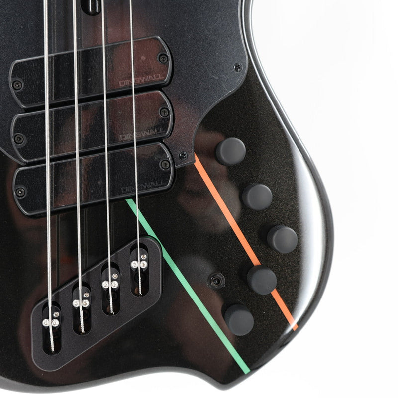 Dingwall Guitars John Taylor Signature 4-string Electric Bass - Gloss Metallic Black