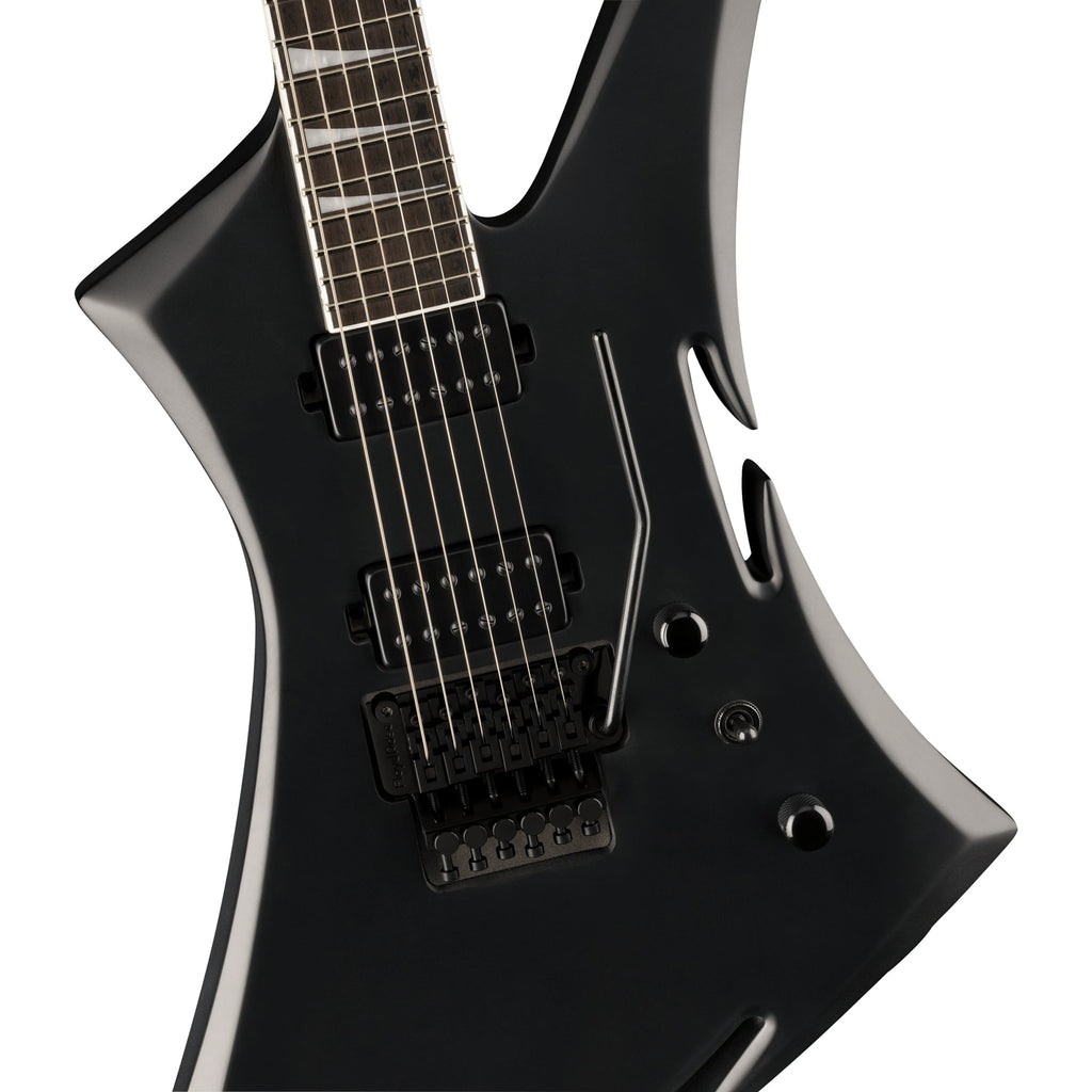 Jackson Concept Series Limited Edition King Kelly KE w/ Bare Knuckle Aftermaths & Case - Satin Black