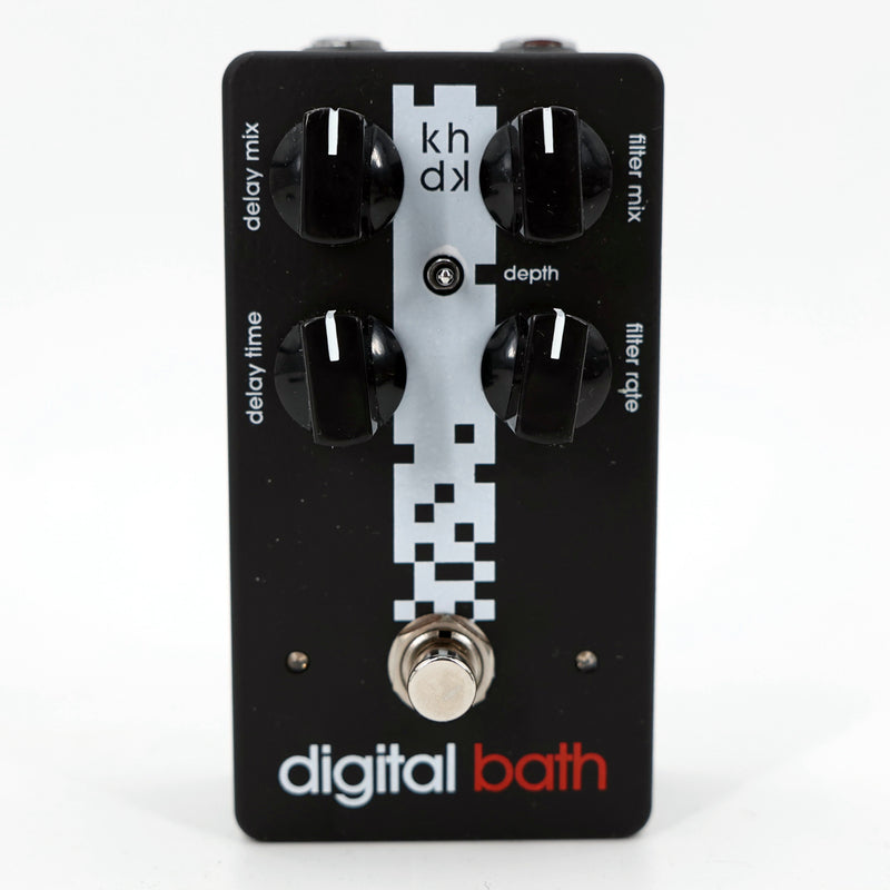 KHDK Digital Bath Chino Moreno Deftones Signature Filter-Delay Modulation Pedal - Limited Edition Black