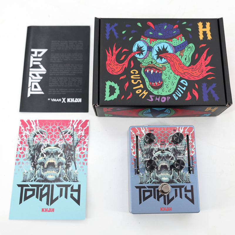 KHDK Totality Limited Edition Alessandro Venturella VMan Slipknot Signature Guitar/Bass Overdrive Pedal