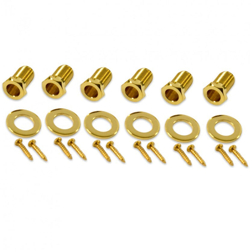 Kluson 3 Per Side Locking Revolution Series G-Mount Tuning Machines - Gold