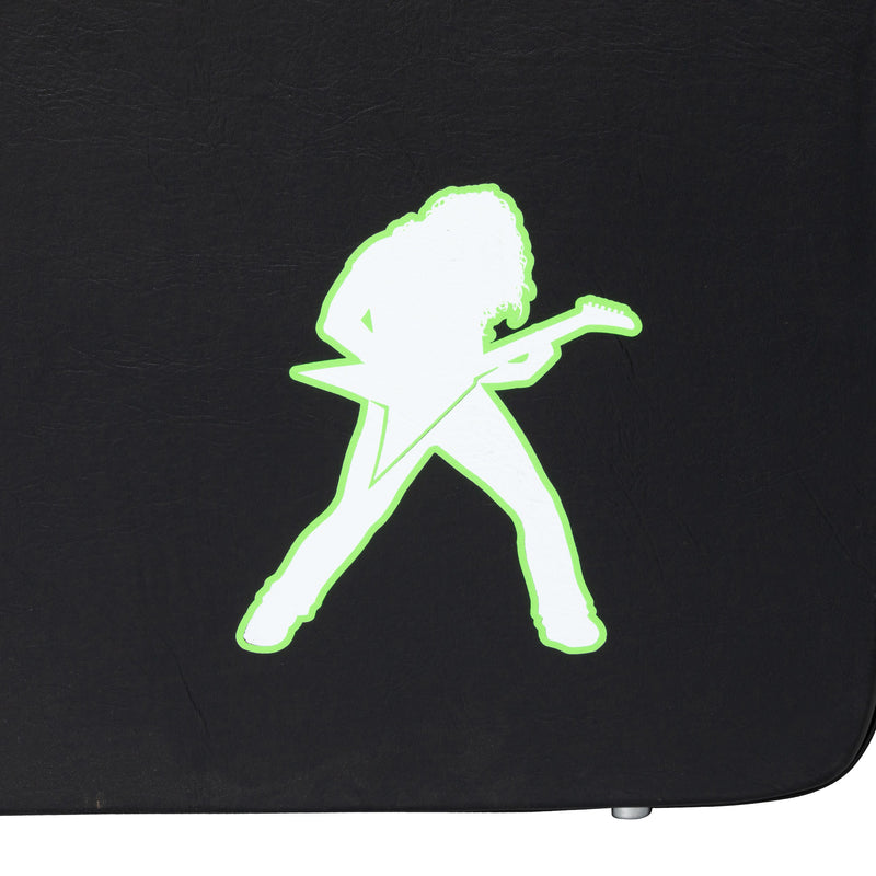 Kramer Dave Mustaine Signature Vanguard Rust in Peace Guitar w/ Seymour Duncan Pickups - Alien Tech Green