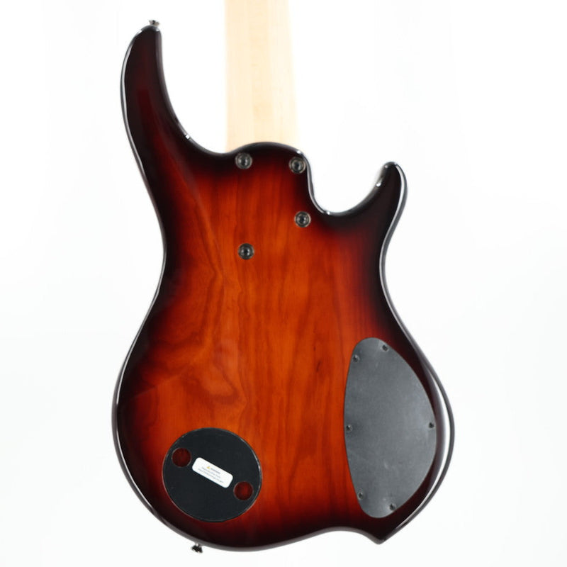 Dingwall Left-Handed Combustion 3X 6-String Multi-Scale Bass - 3-Pickup Quilt Top Vintageburst w/Maple Fretboard