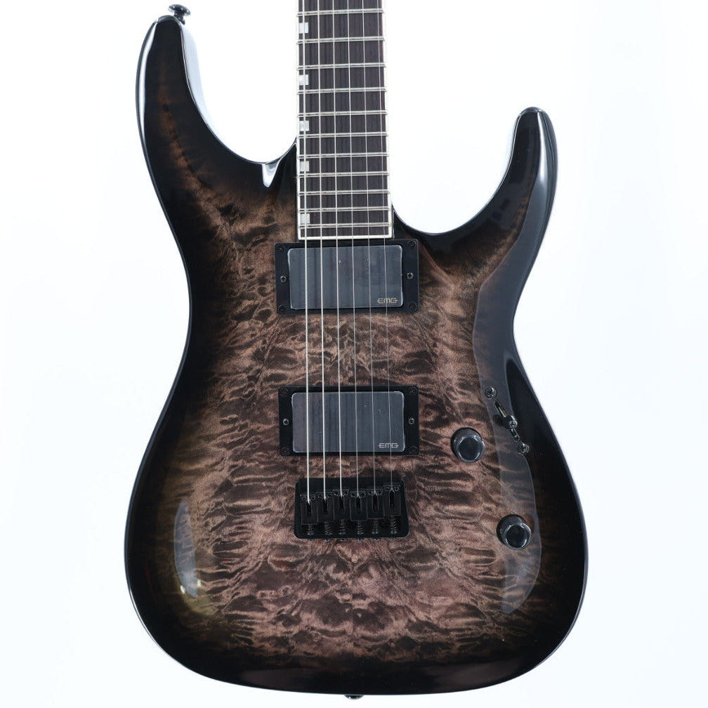 ESP LTD MH400HT Electric Guitar - See-thru Black Sunburst