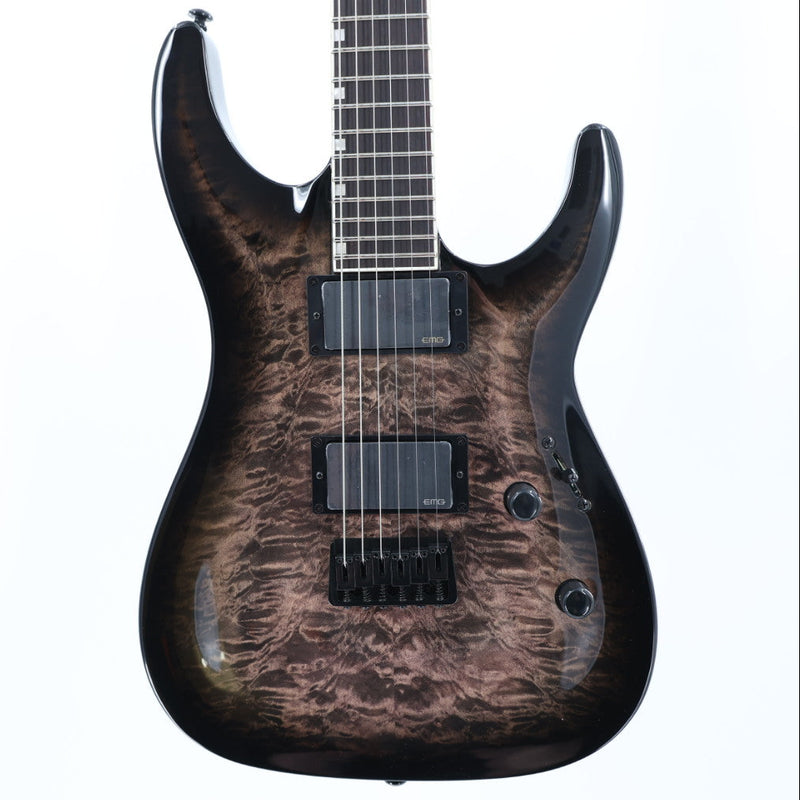 ESP LTD MH400HT Electric Guitar - See-thru Black Sunburst