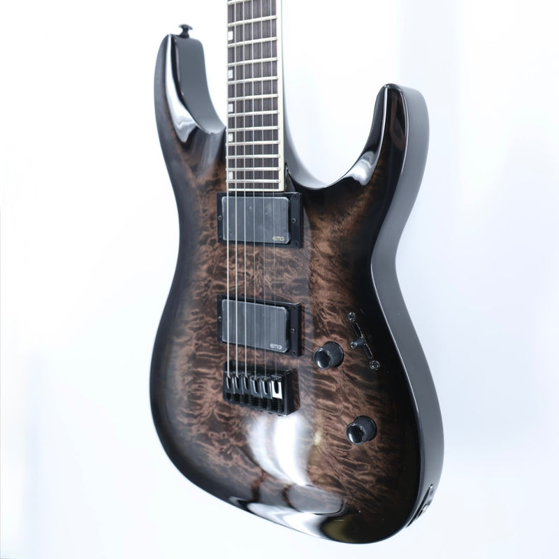 ESP LTD MH400HT Electric Guitar - See-thru Black Sunburst