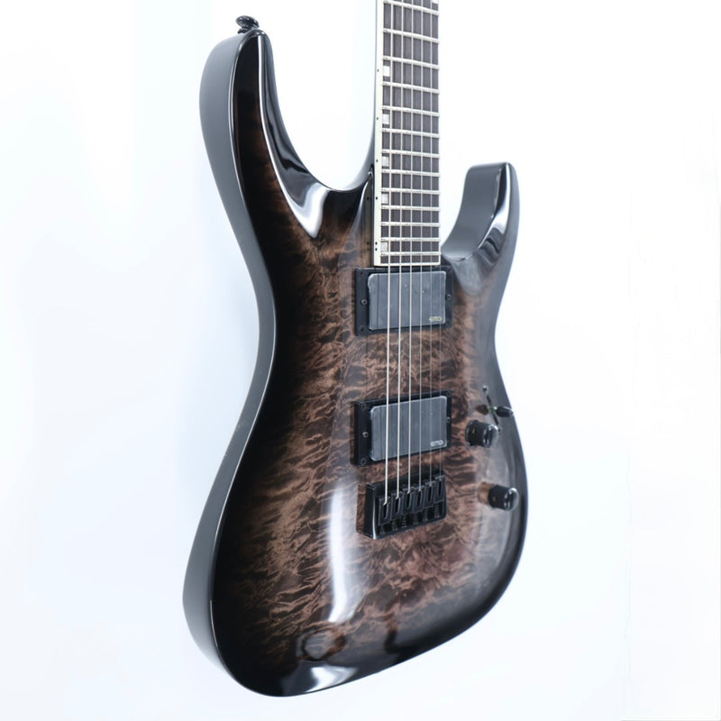 ESP LTD MH400HT Electric Guitar - See-thru Black Sunburst