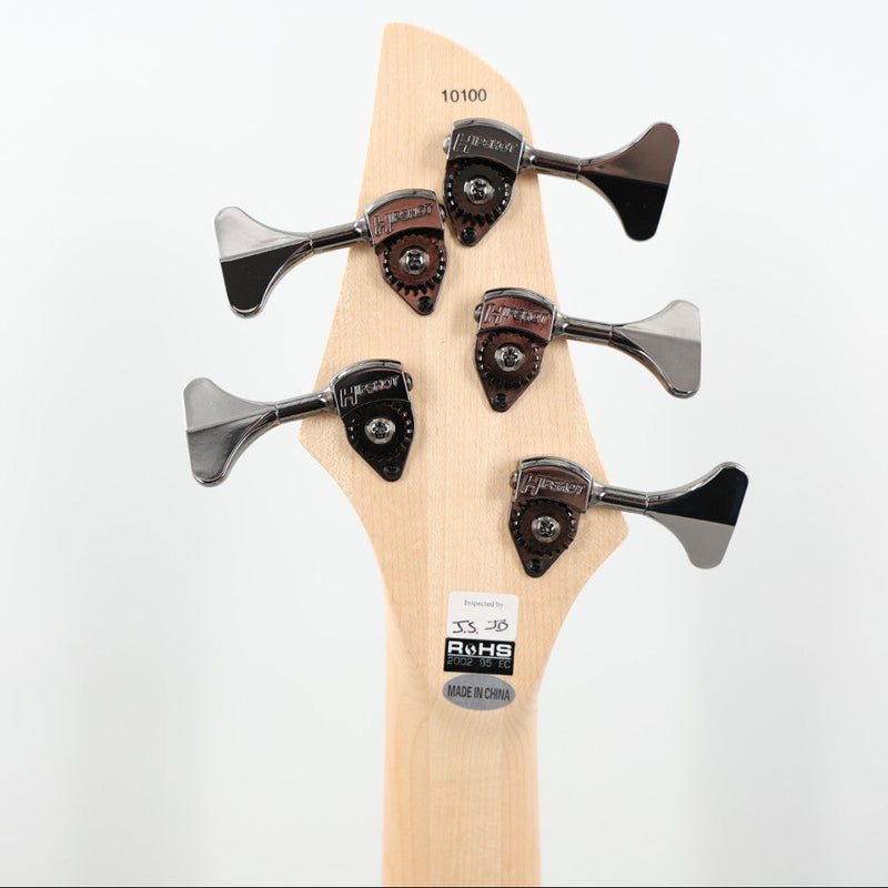 Dingwall NG3 Adam "Nolly" Getgood Signature Left-Handed 5-String Multi-Scale Bass - 3-PU Black w/Maple FB