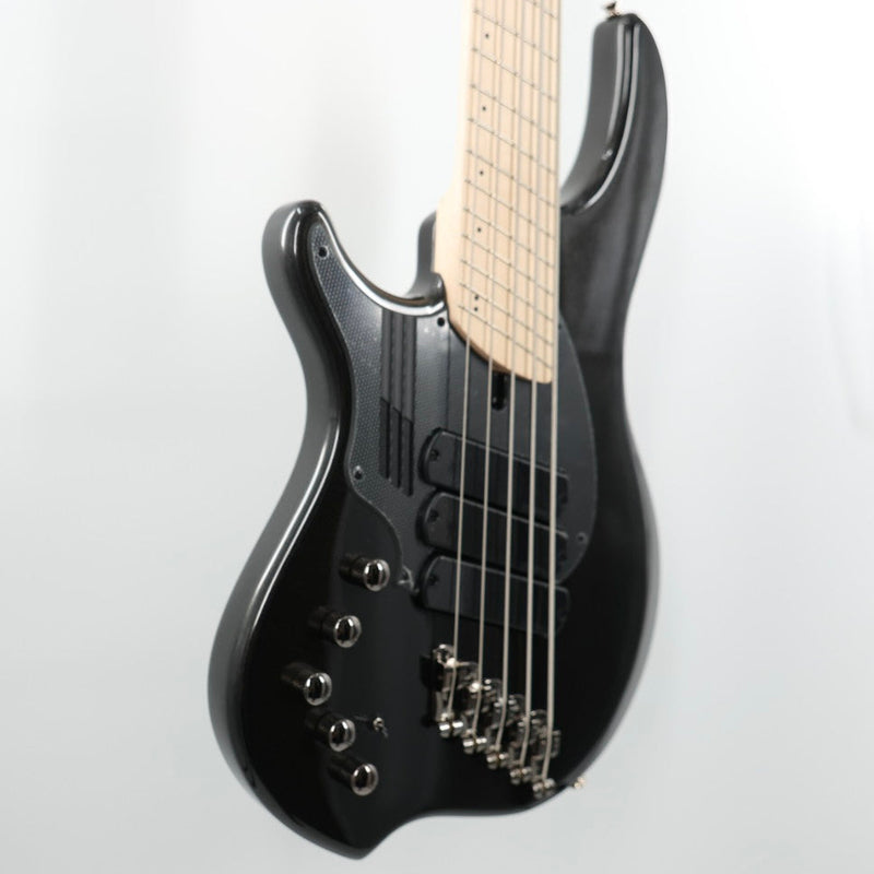 Dingwall NG3 Adam "Nolly" Getgood Signature Left-Handed 5-String Multi-Scale Bass - 3-PU Black w/Maple FB