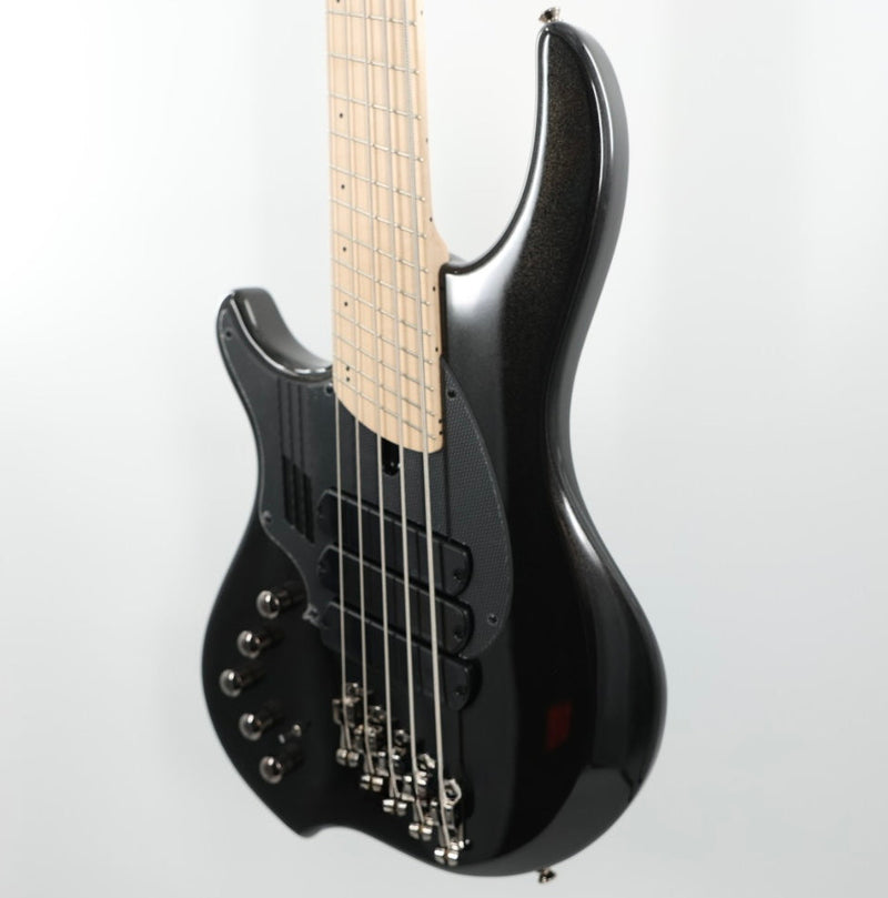 Dingwall NG3 Adam "Nolly" Getgood Signature Left-Handed 5-String Multi-Scale Bass - 3-PU Black w/Maple FB