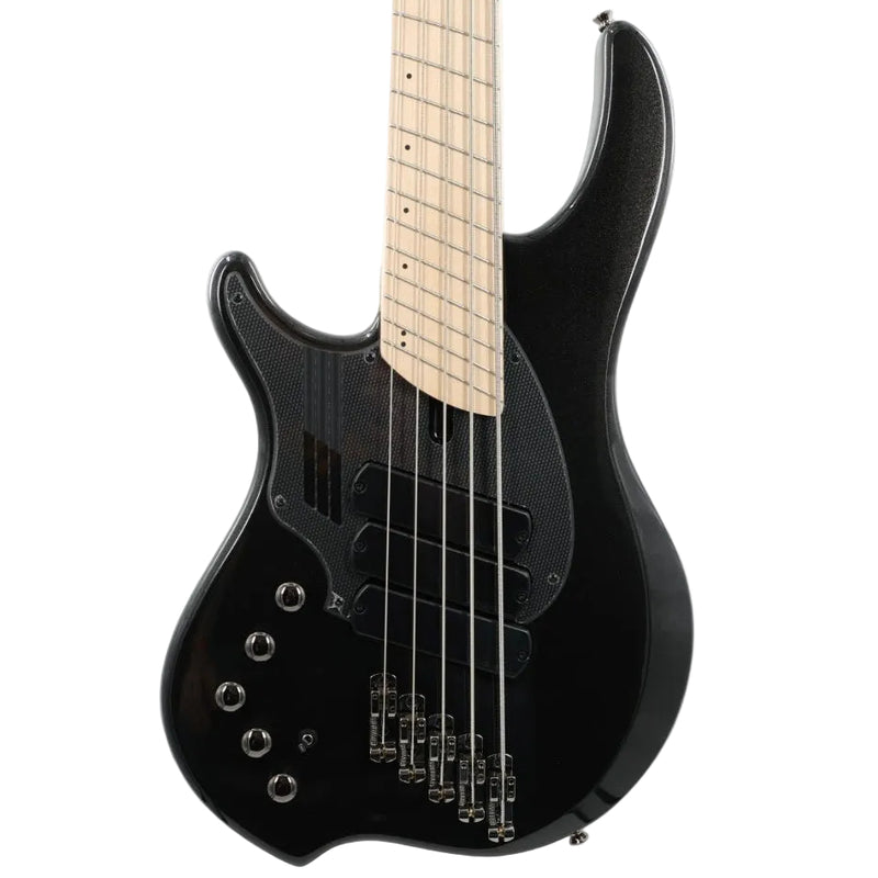 Dingwall NG3 Adam "Nolly" Getgood Signature Left-Handed 5-String Multi-Scale Bass - 3-PU Black w/Maple FB