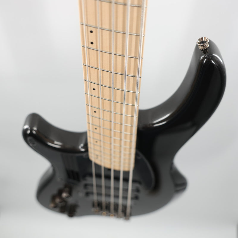 Dingwall NG3 Adam "Nolly" Getgood Signature Left-Handed 5-String Multi-Scale Bass - 3-PU Black w/Maple FB