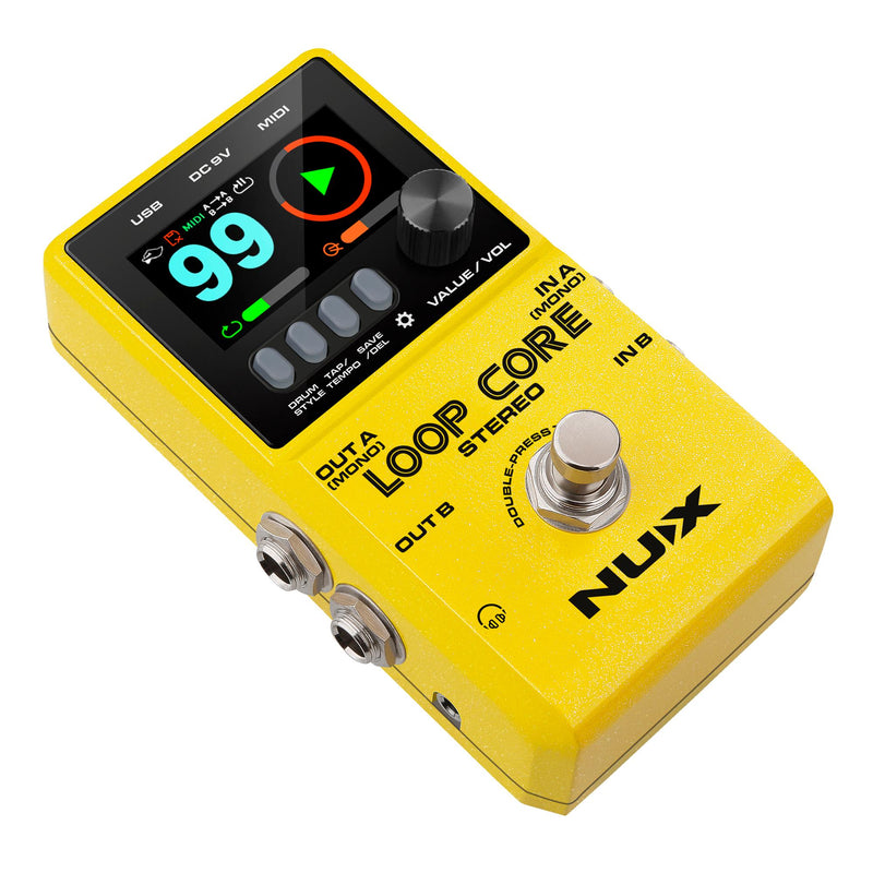 NUX Loop Core Stereo Looper Pedal